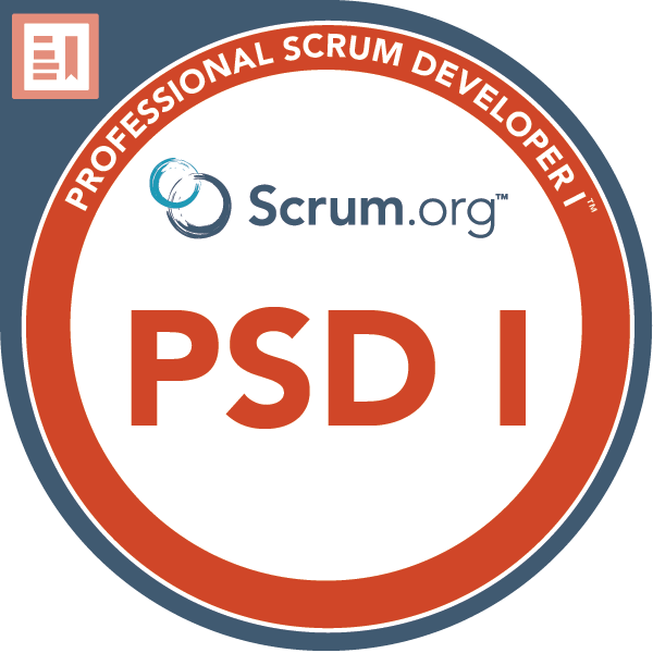Professional Scrum Developer 1 Badge by Scrum.org
